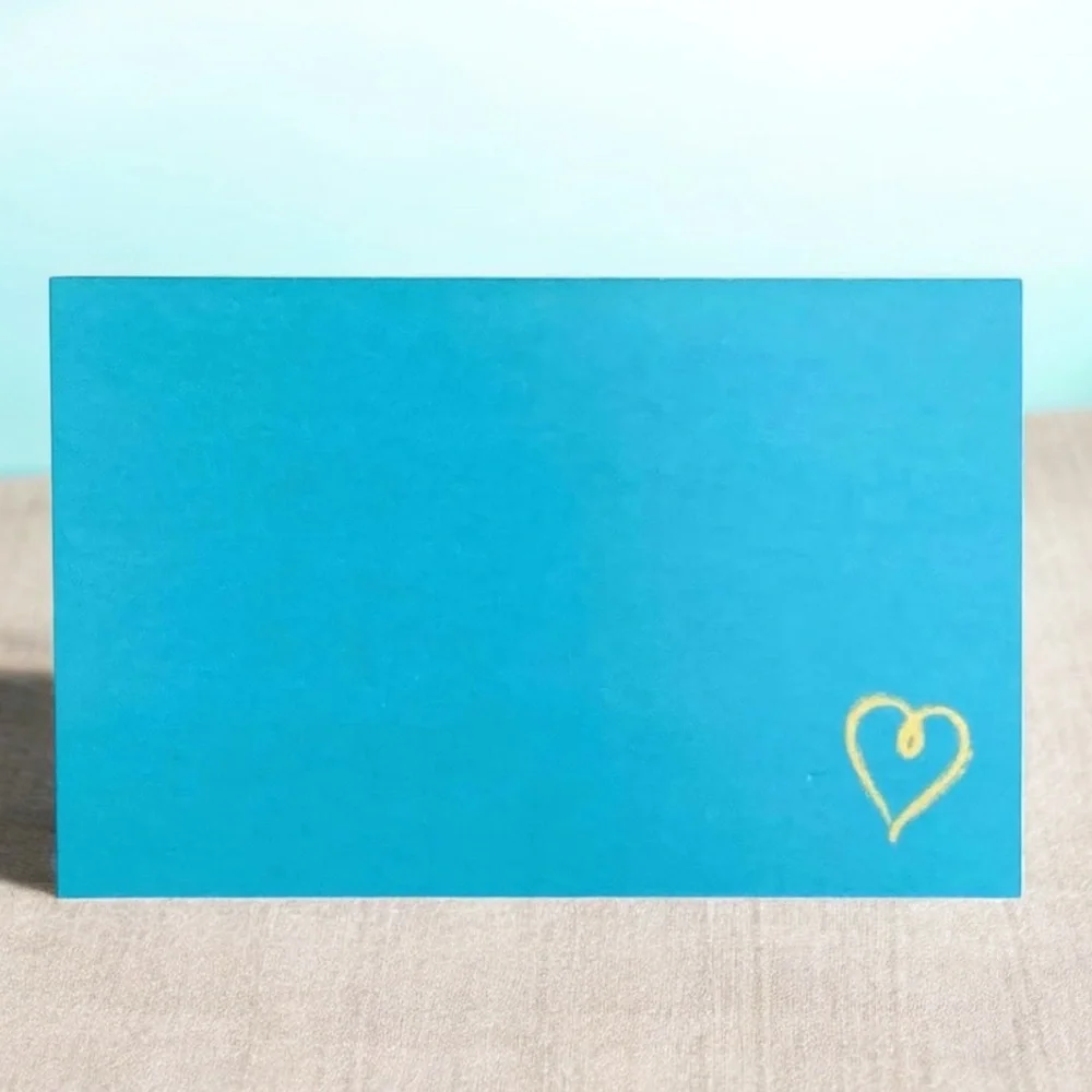20 Thank You Cards (2x3.5in)
